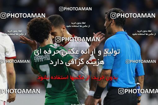1612926, Dubai, , مسابقات فوتبال جام ملت های آسیا 2019 امارات, Group stage, Iran 0 v 0 Iraq on 2019/01/16 at Al-Maktoum Stadium