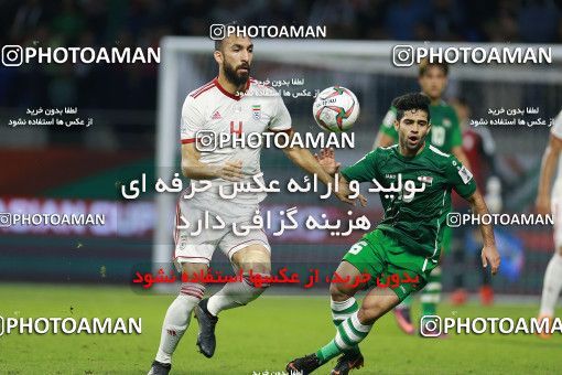 1612963, Dubai, , مسابقات فوتبال جام ملت های آسیا 2019 امارات, Group stage, Iran 0 v 0 Iraq on 2019/01/16 at Al-Maktoum Stadium