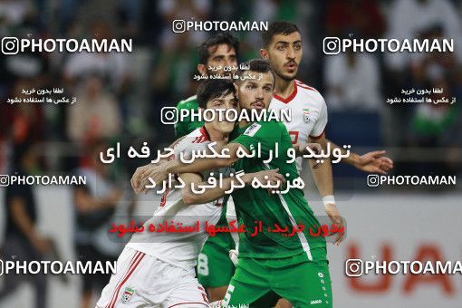 1612924, Dubai, , مسابقات فوتبال جام ملت های آسیا 2019 امارات, Group stage, Iran 0 v 0 Iraq on 2019/01/16 at Al-Maktoum Stadium