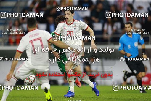 1613033, Dubai, , مسابقات فوتبال جام ملت های آسیا 2019 امارات, Group stage, Iran 0 v 0 Iraq on 2019/01/16 at Al-Maktoum Stadium