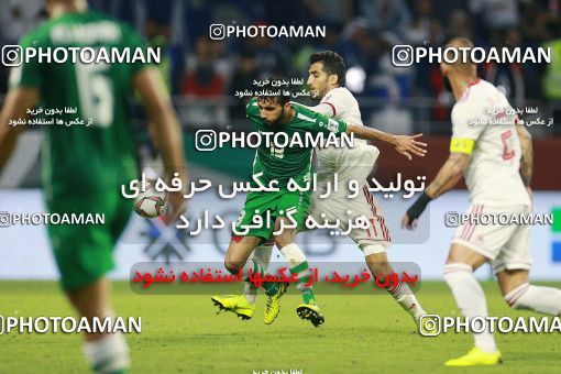 1613062, Dubai, , مسابقات فوتبال جام ملت های آسیا 2019 امارات, Group stage, Iran 0 v 0 Iraq on 2019/01/16 at Al-Maktoum Stadium