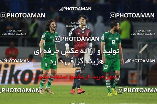 1612972, Dubai, , مسابقات فوتبال جام ملت های آسیا 2019 امارات, Group stage, Iran 0 v 0 Iraq on 2019/01/16 at Al-Maktoum Stadium