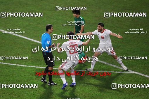 1413487, Dubai, , مسابقات فوتبال جام ملت های آسیا 2019 امارات, Group stage, Iran 0 v 0 Iraq on 2019/01/16 at Al-Maktoum Stadium
