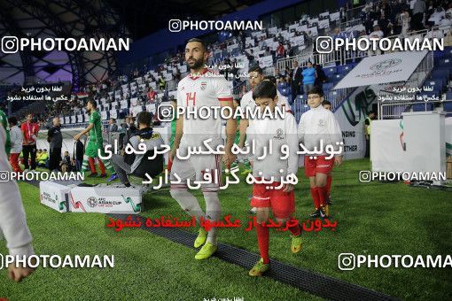 1828959, Dubai, , مسابقات فوتبال جام ملت های آسیا 2019 امارات, Group stage, Iran 0 v 0 Iraq on 2019/01/16 at Al-Maktoum Stadium