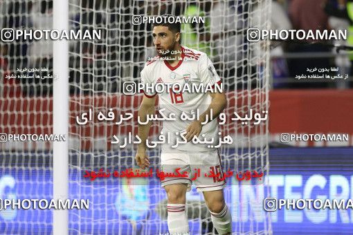 1828864, Dubai, , مسابقات فوتبال جام ملت های آسیا 2019 امارات, Group stage, Iran 0 v 0 Iraq on 2019/01/16 at Al-Maktoum Stadium