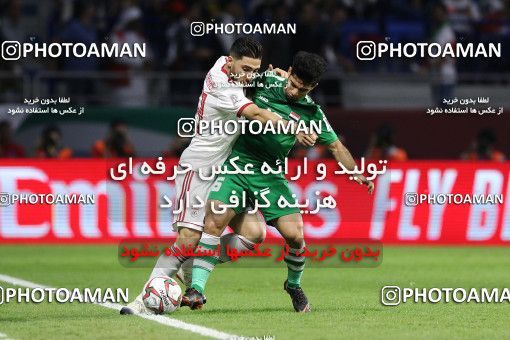 1828940, Dubai, , مسابقات فوتبال جام ملت های آسیا 2019 امارات, Group stage, Iran 0 v 0 Iraq on 2019/01/16 at Al-Maktoum Stadium