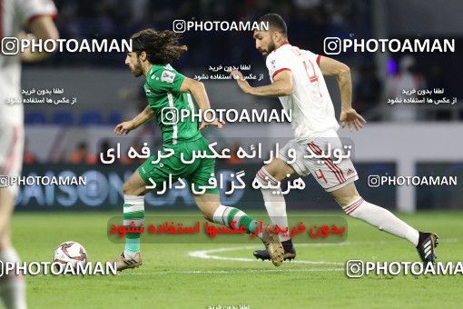 1828918, Dubai, , مسابقات فوتبال جام ملت های آسیا 2019 امارات, Group stage, Iran 0 v 0 Iraq on 2019/01/16 at Al-Maktoum Stadium