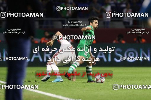 1828790, Dubai, , مسابقات فوتبال جام ملت های آسیا 2019 امارات, Group stage, Iran 0 v 0 Iraq on 2019/01/16 at Al-Maktoum Stadium