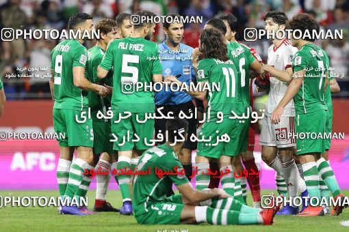 1829059, Dubai, , مسابقات فوتبال جام ملت های آسیا 2019 امارات, Group stage, Iran 0 v 0 Iraq on 2019/01/16 at Al-Maktoum Stadium