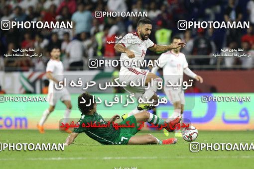 1829087, Dubai, , مسابقات فوتبال جام ملت های آسیا 2019 امارات, Group stage, Iran 0 v 0 Iraq on 2019/01/16 at Al-Maktoum Stadium
