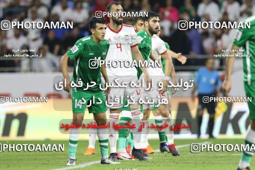 1829012, Dubai, , مسابقات فوتبال جام ملت های آسیا 2019 امارات, Group stage, Iran 0 v 0 Iraq on 2019/01/16 at Al-Maktoum Stadium