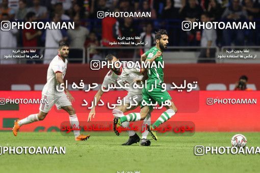 1829034, Dubai, , مسابقات فوتبال جام ملت های آسیا 2019 امارات, Group stage, Iran 0 v 0 Iraq on 2019/01/16 at Al-Maktoum Stadium
