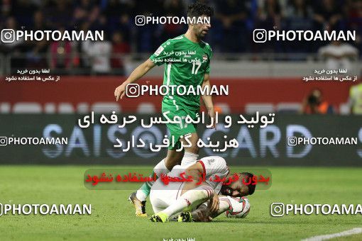 1829096, Dubai, , مسابقات فوتبال جام ملت های آسیا 2019 امارات, Group stage, Iran 0 v 0 Iraq on 2019/01/16 at Al-Maktoum Stadium