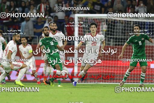 1829022, Dubai, , مسابقات فوتبال جام ملت های آسیا 2019 امارات, Group stage, Iran 0 v 0 Iraq on 2019/01/16 at Al-Maktoum Stadium
