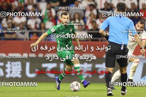 1829026, Dubai, , مسابقات فوتبال جام ملت های آسیا 2019 امارات, Group stage, Iran 0 v 0 Iraq on 2019/01/16 at Al-Maktoum Stadium
