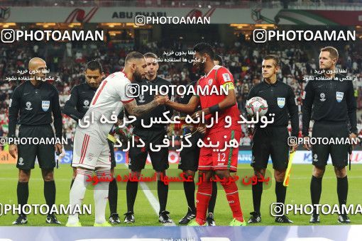1413666, Abu Dhabi, , مسابقات فوتبال جام ملت های آسیا 2019 امارات, Eighth final, Iran 2 v 0 Oman on 2019/01/20 at Mohammed bin Zayed Stadium