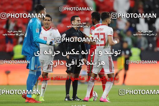 1413755, Abu Dhabi, , مسابقات فوتبال جام ملت های آسیا 2019 امارات, Eighth final, Iran 2 v 0 Oman on 2019/01/20 at Mohammed bin Zayed Stadium