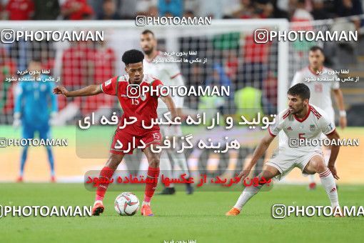 1413668, Abu Dhabi, , مسابقات فوتبال جام ملت های آسیا 2019 امارات, Eighth final, Iran 2 v 0 Oman on 2019/01/20 at Mohammed bin Zayed Stadium