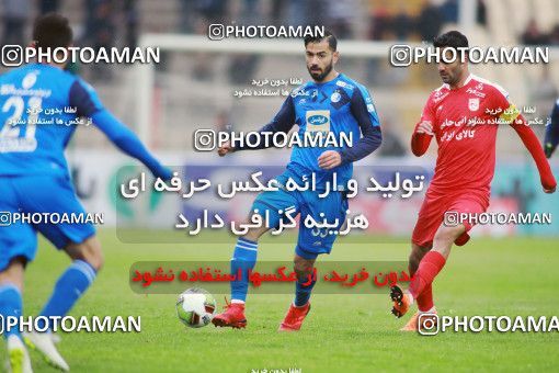 1413965, Tabriz, , لیگ برتر فوتبال ایران، Persian Gulf Cup، Week 18، Second Leg، Tractor Sazi 1 v 0 Esteghlal on 2019/02/15 at Yadegar-e Emam Stadium