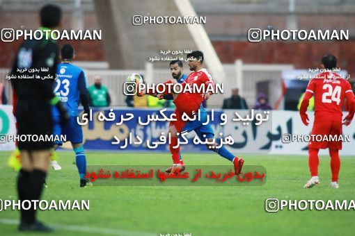 1413944, Tabriz, , لیگ برتر فوتبال ایران، Persian Gulf Cup، Week 18، Second Leg، Tractor Sazi 1 v 0 Esteghlal on 2019/02/15 at Yadegar-e Emam Stadium