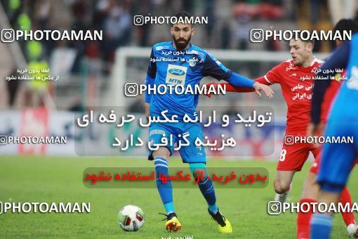 1413895, Tabriz, , لیگ برتر فوتبال ایران، Persian Gulf Cup، Week 18، Second Leg، Tractor Sazi 1 v 0 Esteghlal on 2019/02/15 at Yadegar-e Emam Stadium