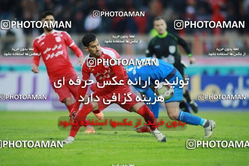 1413903, Tabriz, , لیگ برتر فوتبال ایران، Persian Gulf Cup، Week 18، Second Leg، Tractor Sazi 1 v 0 Esteghlal on 2019/02/15 at Yadegar-e Emam Stadium