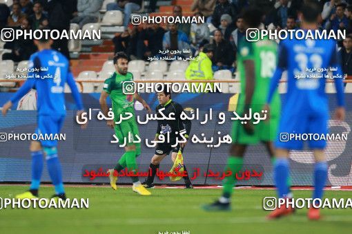1422186, Tehran, Iran, لیگ برتر فوتبال ایران، Persian Gulf Cup، Week 17، Second Leg، Esteghlal 3 v 0 Zob Ahan Esfahan on 2019/02/24 at Azadi Stadium