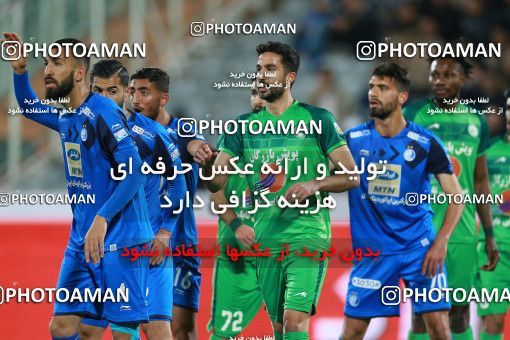 1422133, Tehran, Iran, لیگ برتر فوتبال ایران، Persian Gulf Cup، Week 17، Second Leg، Esteghlal 3 v 0 Zob Ahan Esfahan on 2019/02/24 at Azadi Stadium