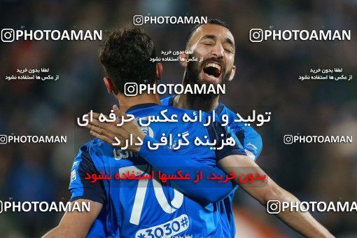 1422287, Tehran, Iran, لیگ برتر فوتبال ایران، Persian Gulf Cup، Week 17، Second Leg، Esteghlal 3 v 0 Zob Ahan Esfahan on 2019/02/24 at Azadi Stadium