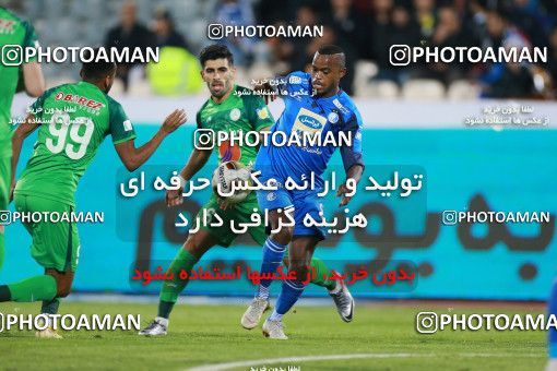 1422360, Tehran, Iran, لیگ برتر فوتبال ایران، Persian Gulf Cup، Week 17، Second Leg، Esteghlal 3 v 0 Zob Ahan Esfahan on 2019/02/24 at Azadi Stadium