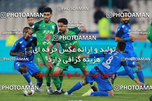 1422413, Tehran, Iran, لیگ برتر فوتبال ایران، Persian Gulf Cup، Week 17، Second Leg، Esteghlal 3 v 0 Zob Ahan Esfahan on 2019/02/24 at Azadi Stadium