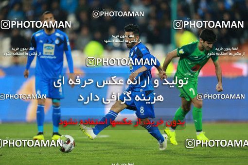 1422389, Tehran, Iran, لیگ برتر فوتبال ایران، Persian Gulf Cup، Week 17، Second Leg، Esteghlal 3 v 0 Zob Ahan Esfahan on 2019/02/24 at Azadi Stadium