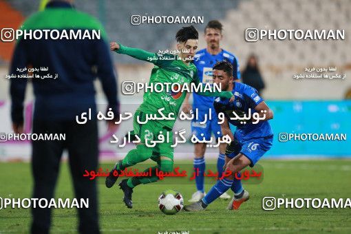 1422433, Tehran, Iran, لیگ برتر فوتبال ایران، Persian Gulf Cup، Week 17، Second Leg، Esteghlal 3 v 0 Zob Ahan Esfahan on 2019/02/24 at Azadi Stadium