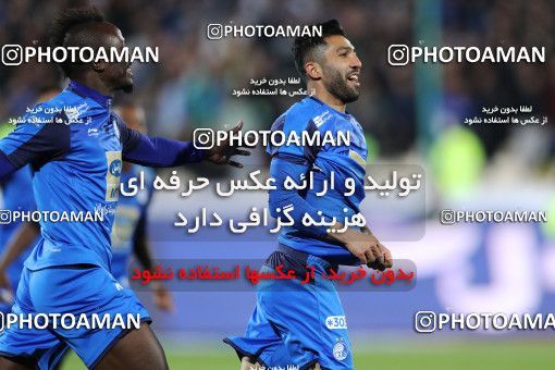 1414181, Tehran, Iran, لیگ برتر فوتبال ایران، Persian Gulf Cup، Week 17، Second Leg، Esteghlal 3 v 0 Zob Ahan Esfahan on 2019/02/24 at Azadi Stadium