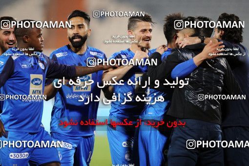 1414081, لیگ برتر فوتبال ایران، Persian Gulf Cup، Week 17، Second Leg، 2019/02/24، Tehran، Azadi Stadium، Esteghlal 3 - 0 Zob Ahan Esfahan