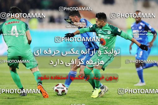 1414115, Tehran, Iran, لیگ برتر فوتبال ایران، Persian Gulf Cup، Week 17، Second Leg، Esteghlal 3 v 0 Zob Ahan Esfahan on 2019/02/24 at Azadi Stadium