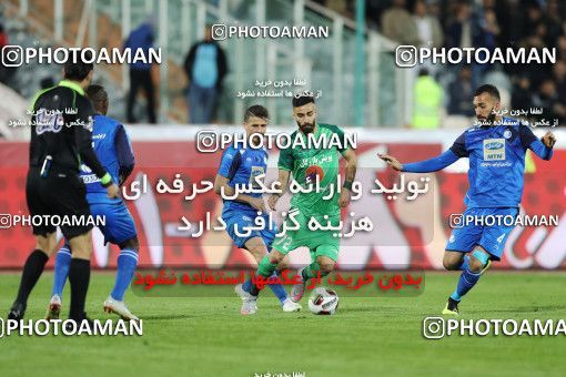 1414203, Tehran, Iran, لیگ برتر فوتبال ایران، Persian Gulf Cup، Week 17، Second Leg، Esteghlal 3 v 0 Zob Ahan Esfahan on 2019/02/24 at Azadi Stadium