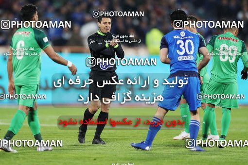 1414099, Tehran, Iran, لیگ برتر فوتبال ایران، Persian Gulf Cup، Week 17، Second Leg، Esteghlal 3 v 0 Zob Ahan Esfahan on 2019/02/24 at Azadi Stadium