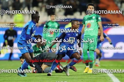 1414168, Tehran, Iran, لیگ برتر فوتبال ایران، Persian Gulf Cup، Week 17، Second Leg، Esteghlal 3 v 0 Zob Ahan Esfahan on 2019/02/24 at Azadi Stadium