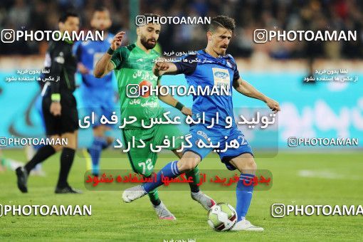 1414126, Tehran, Iran, لیگ برتر فوتبال ایران، Persian Gulf Cup، Week 17، Second Leg، Esteghlal 3 v 0 Zob Ahan Esfahan on 2019/02/24 at Azadi Stadium