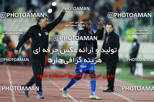 1414162, لیگ برتر فوتبال ایران، Persian Gulf Cup، Week 17، Second Leg، 2019/02/24، Tehran، Azadi Stadium، Esteghlal 3 - 0 Zob Ahan Esfahan