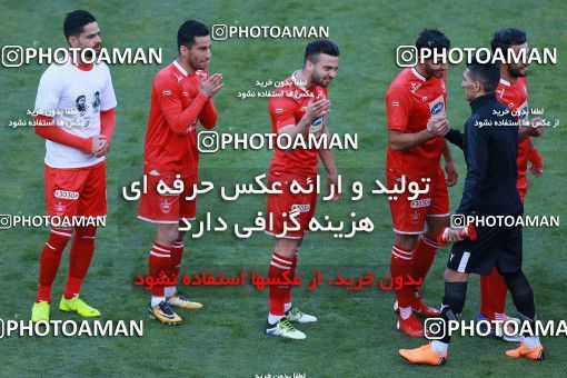 1434582, Tehran, , جام حذفی فوتبال ایران, Quarter-final, Khorramshahr Cup, Persepolis (3) 1 v 1 (۱) Padideh Mashhad on 2019/02/18 at Azadi Stadium