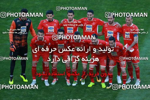 1434546, Tehran, , جام حذفی فوتبال ایران, Quarter-final, Khorramshahr Cup, Persepolis (3) 1 v 1 (۱) Padideh Mashhad on 2019/02/18 at Azadi Stadium