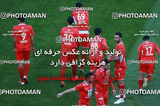 1434508, Tehran, , جام حذفی فوتبال ایران, Quarter-final, Khorramshahr Cup, Persepolis (3) 1 v 1 (۱) Padideh Mashhad on 2019/02/18 at Azadi Stadium