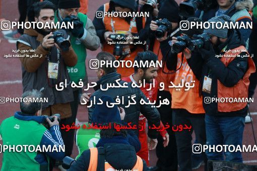 1434539, Tehran, , جام حذفی فوتبال ایران, Quarter-final, Khorramshahr Cup, Persepolis (3) 1 v 1 (۱) Padideh Mashhad on 2019/02/18 at Azadi Stadium