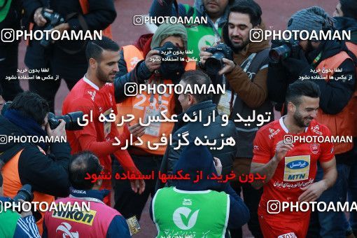 1434526, Tehran, , جام حذفی فوتبال ایران, Quarter-final, Khorramshahr Cup, Persepolis (3) 1 v 1 (۱) Padideh Mashhad on 2019/02/18 at Azadi Stadium