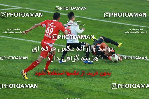 1434576, Tehran, , جام حذفی فوتبال ایران, Quarter-final, Khorramshahr Cup, Persepolis (3) 1 v 1 (۱) Padideh Mashhad on 2019/02/18 at Azadi Stadium