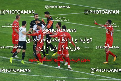 1434628, Tehran, , جام حذفی فوتبال ایران, Quarter-final, Khorramshahr Cup, Persepolis (3) 1 v 1 (۱) Padideh Mashhad on 2019/02/18 at Azadi Stadium
