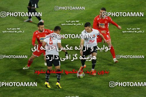 1434697, Tehran, , جام حذفی فوتبال ایران, Quarter-final, Khorramshahr Cup, Persepolis (3) 1 v 1 (۱) Padideh Mashhad on 2019/02/18 at Azadi Stadium