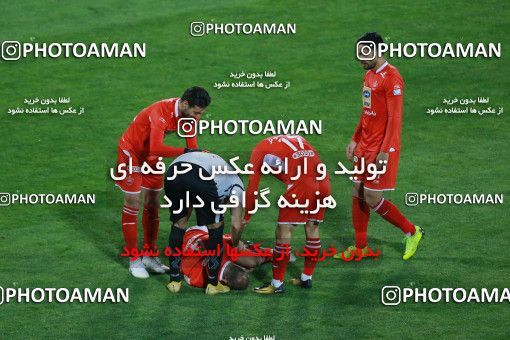 1434716, Tehran, , جام حذفی فوتبال ایران, Quarter-final, Khorramshahr Cup, Persepolis (3) 1 v 1 (۱) Padideh Mashhad on 2019/02/18 at Azadi Stadium